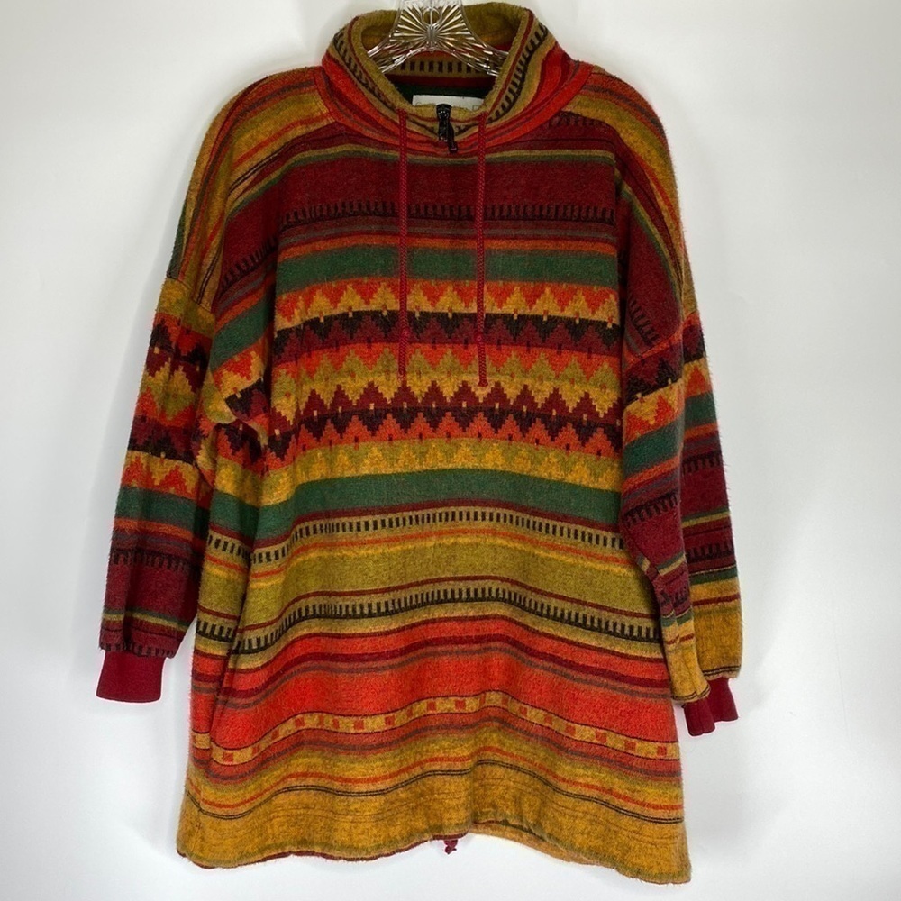 Vintage Style New York Women's Pullover Southwestern Sweatshirt Size Medium